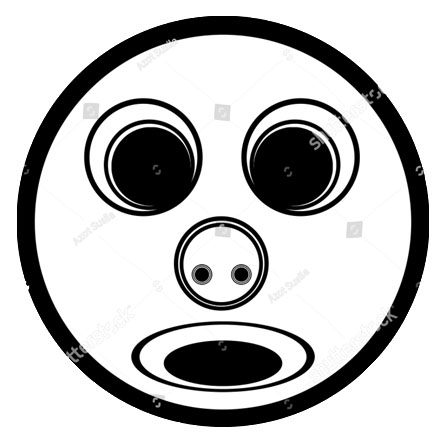 stock-photo-illustration-of-d-images-inspired-by-black-and-white-circles-resembling-faces-1865504266