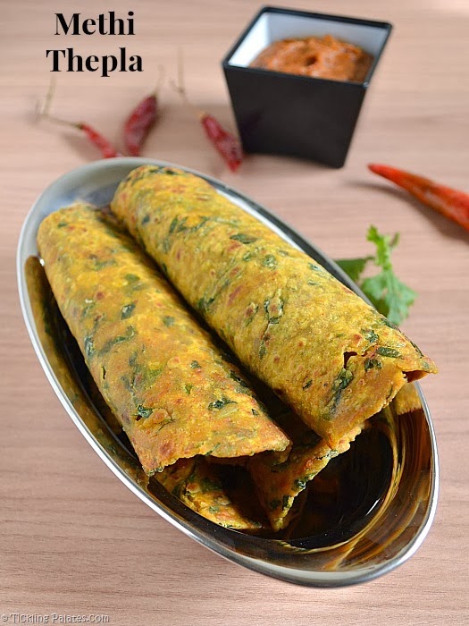 Gujarathi Methi thepla recipe