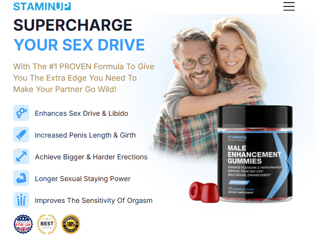 StaminUp Male Enhancement Gummies