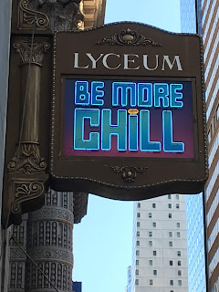 Be More Chill at the Lyceum Sign