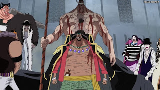 ワンピースアニメ 頂上戦争編 486話 黒ひげ海賊団 | ONE PIECE Episode 486