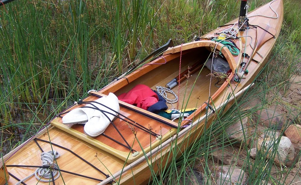 Fishing: Building bufflehead canoe