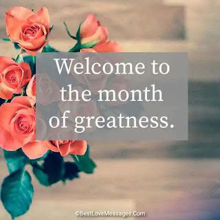 New month wishes