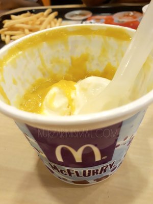 McFlurry Durian Makan Sampai Puas Hanya RM10 di McDonalds