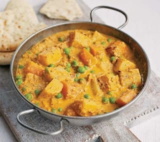 carrot, pea and potato curry recipe