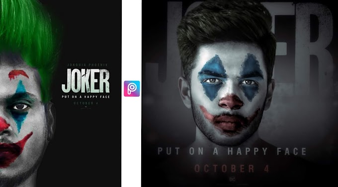 Joker Face PicsArt Editing Background & PNG Download