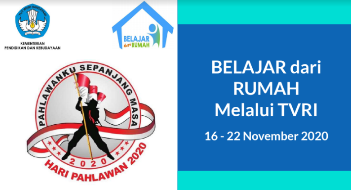 Panduan Belajar Dari Rumah (BDR) Melalui TVRI Minggu Ke 32 (16 – 22 November 2020)