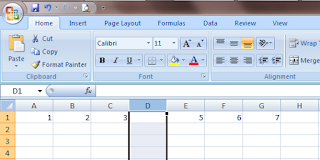 Cara insert column excel  2007_3