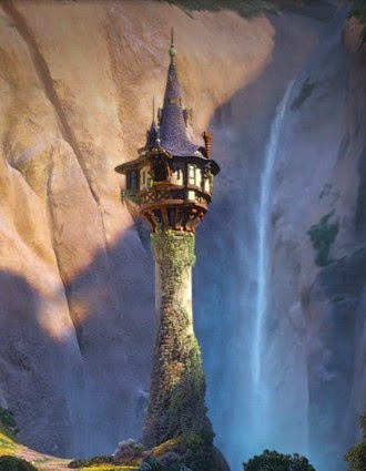 Torre de Rapunzel para Imprimir Gratis.