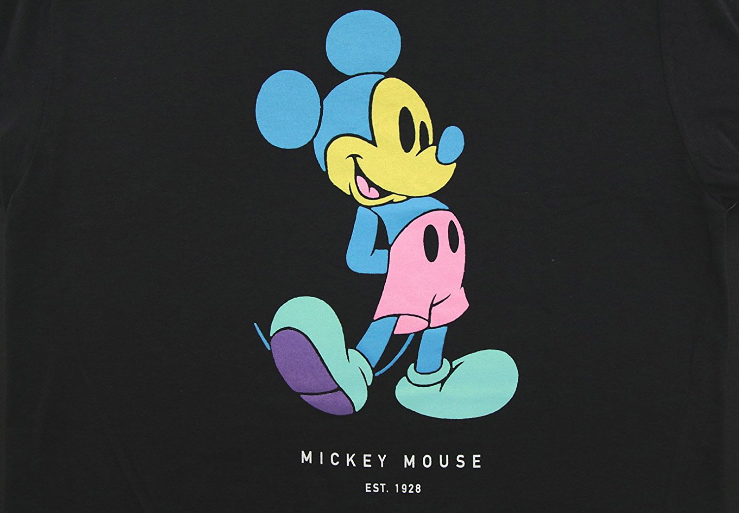 Neff X Disney レインボーミッキーマウスのtシャツ 黒 30 Off ディズニーグッズカタログ