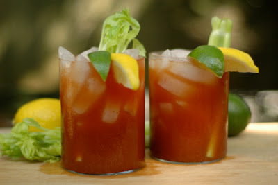 Spiced Bloody Marys