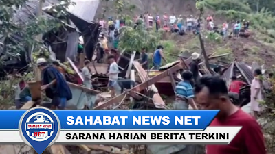 Longsor di Mesakada Pinrang, 1 Rumah Dikabarkan Rusak 