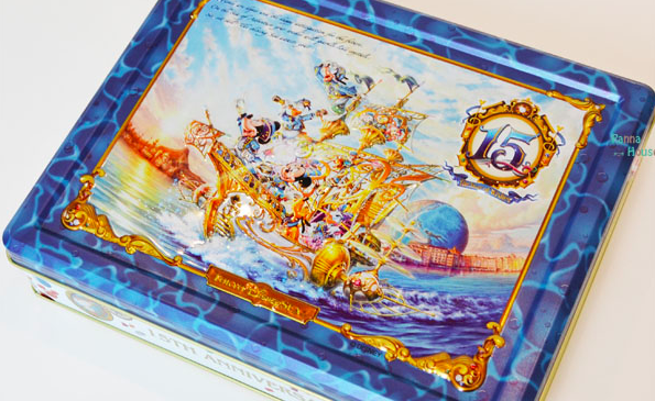 東京ディズニーシー限定 15周年記念クッキー10種類 ディズニーグッズカタログ