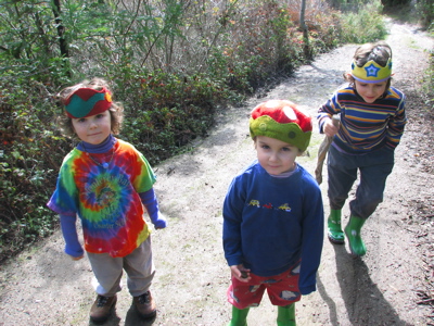 sunshine-hail hike!