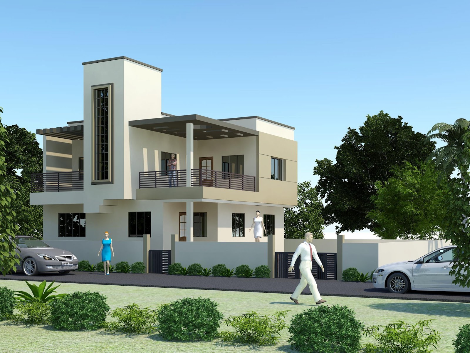 New home designs latest.: Modern homes exterior designs ...