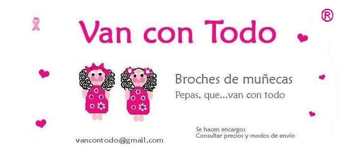 Van con Todo - Broches de Muñecas