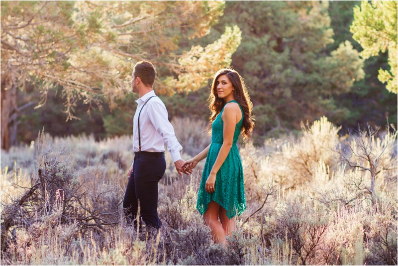 Casual Big Bear Lake Engagement Session