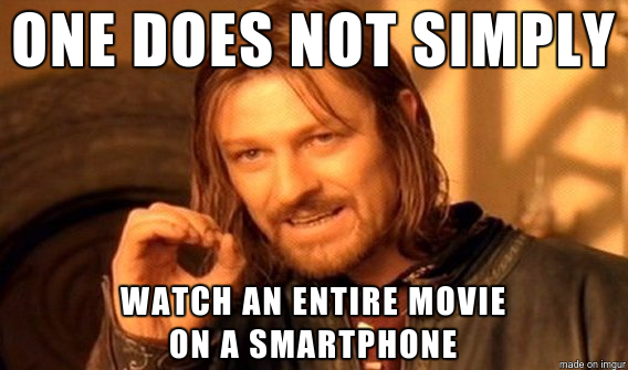 "One does not simply..." meme