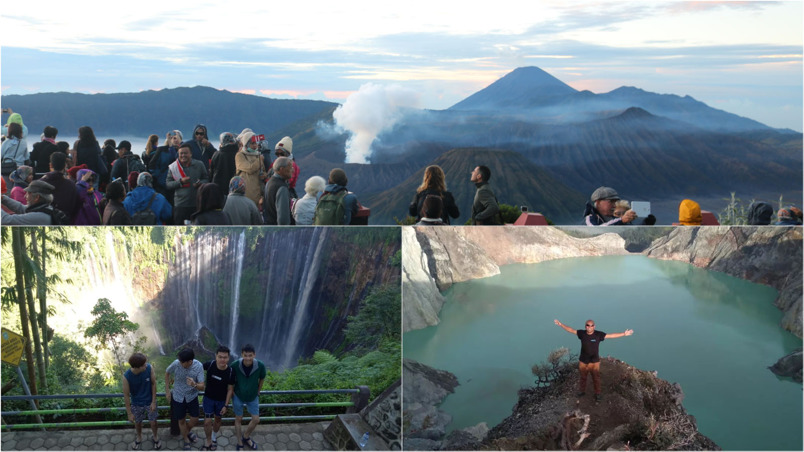 Yogyakarta, Mount Bromo, Waterfall, Ijen Crater tour 4 days