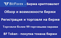 BitForex.com - обзор и возможности биржи + покупка BF Token