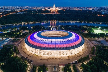 Luzhniki Stadium.