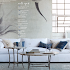 Check Wallpaper Living Room