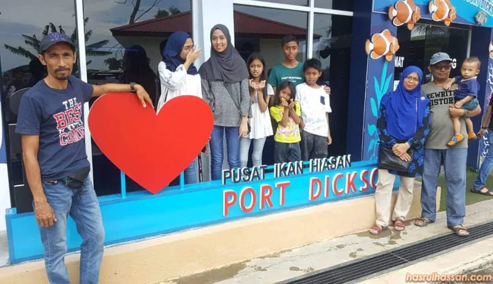 Pusat Ikan Hiasan, Teluk Kemang Port Dickson