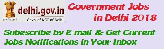 Jobs in Delhi Govt