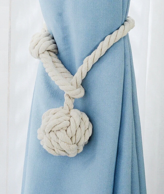 Nautical Rope Knot Curtain Tie Back