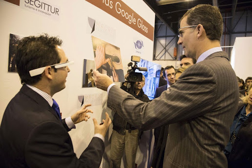 google glass inauguracion fitur principa felipe espana