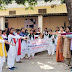 गाजीपुर में छात्राओं ने मतदान के लिए शहर में निकाली जागरुकता रैली