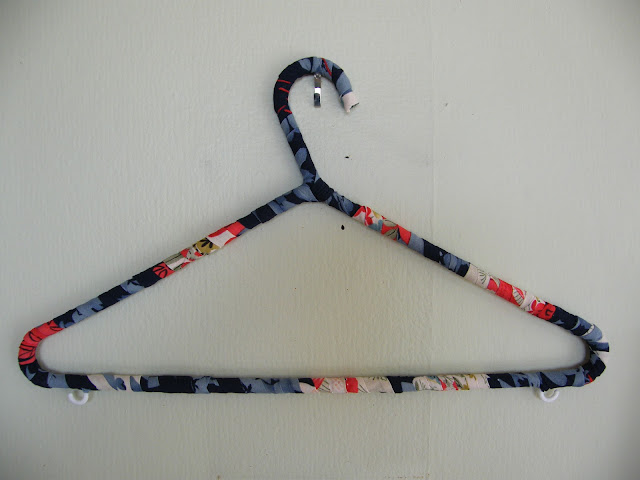 fabric covered coat hangers