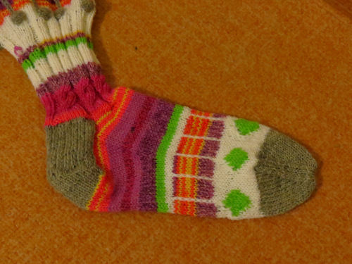 knit sock