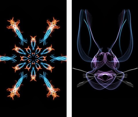 Espectaculaes obras artísticas abstractas con Silk