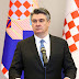 Croatian President Zoran Milanović says the media spread panic and nonsense: "We are vaccinated enough"