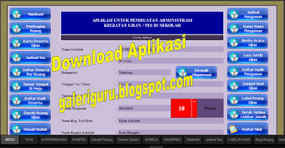  Update Unduh Aplikasi Administrasi Ujian Nasional/Ujian Sekolah 2016 | Galeri Guru