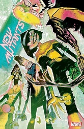 New Mutants #9 by Mike Del Mundo