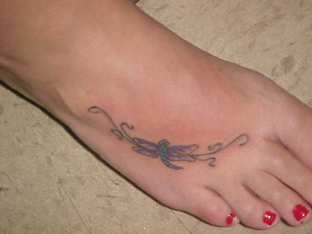 foot tattoos for girls. foot tattoos for girls.