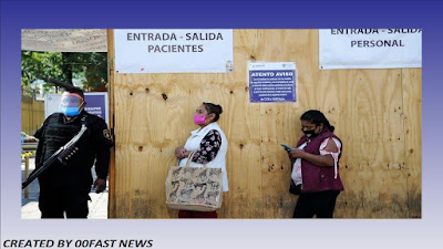 Mexico at 'top snapshot' of coronavirus emergency after greatest day by day ascend in cases | 00Fast News