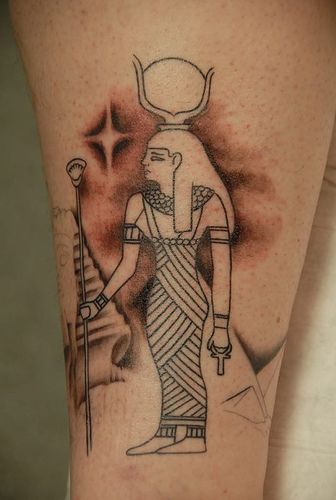 Egyptian tattoos, like many