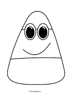 Candy Corn Coloring Page 3