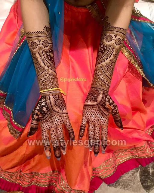 The Balanced Murals Beautiful Bridal Mehndi Design 2020