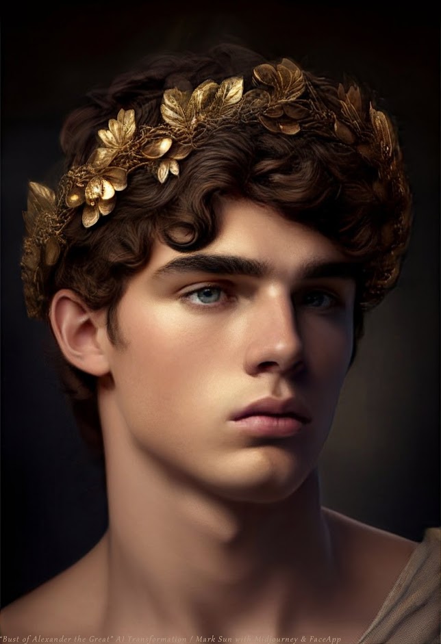 Younger Alexander the Great in Real-life by Mark Sun