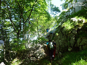 Inicio subida cordal