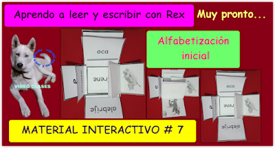 Aprendo a leer y escribir con Rex
