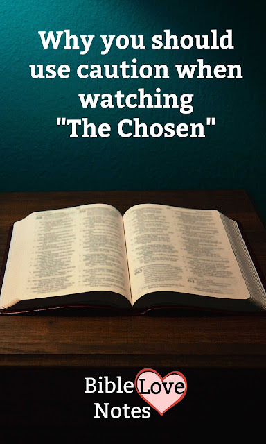 The Chosen has many good qualities, but we must exercise caution when watching it.