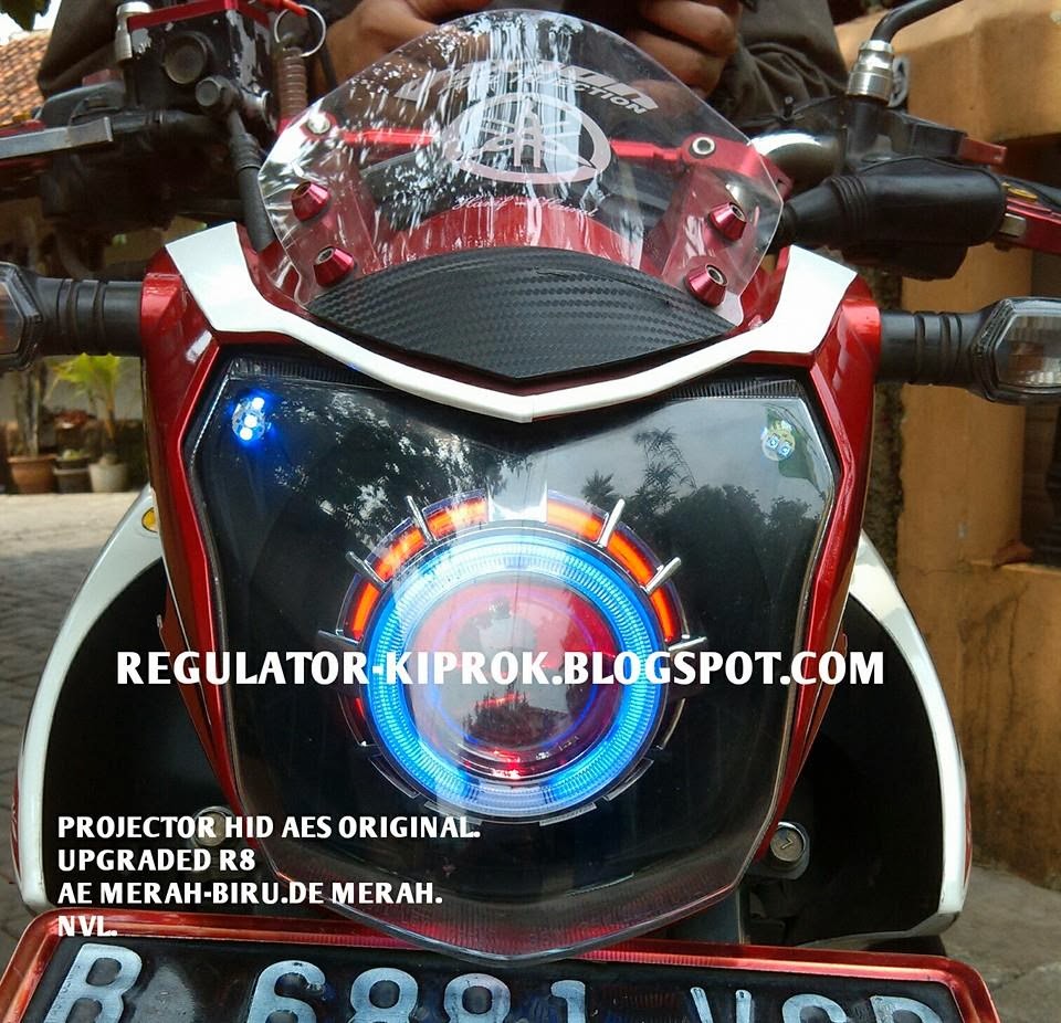 Modif Motor Vixion Lampu Depan Pecinta Modifikasi