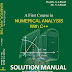 Numerical Analysis with C++ by Dr S A Bhatti & N A Bhatti 5th edition Solution Manual