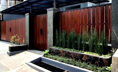 Desain Pagar Rumah Minimalis Modern Desain Pagar Rumah Minimalis Modern