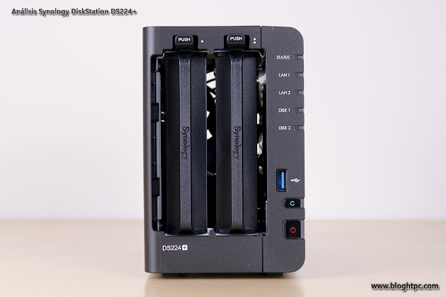 EN DETALLE SYNOLOGY DISKSTATION DS224+